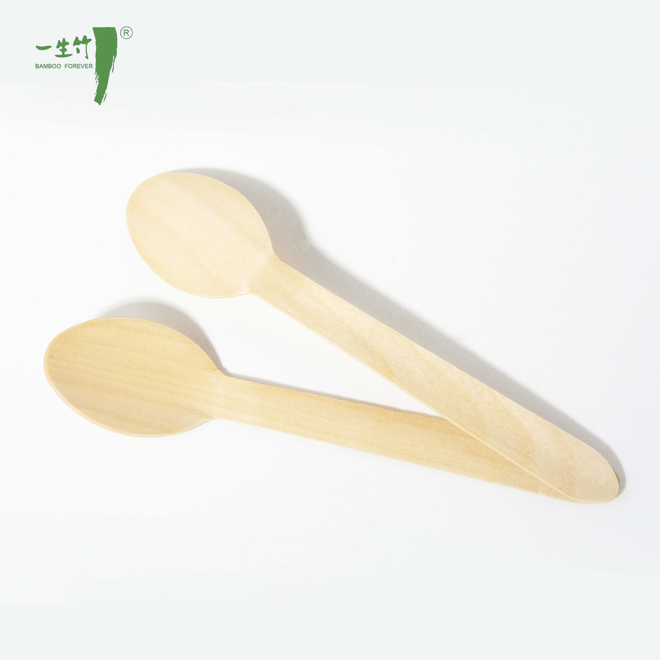 Fabrikpreis Kunststoffummantelte Holz-Einweglöffel