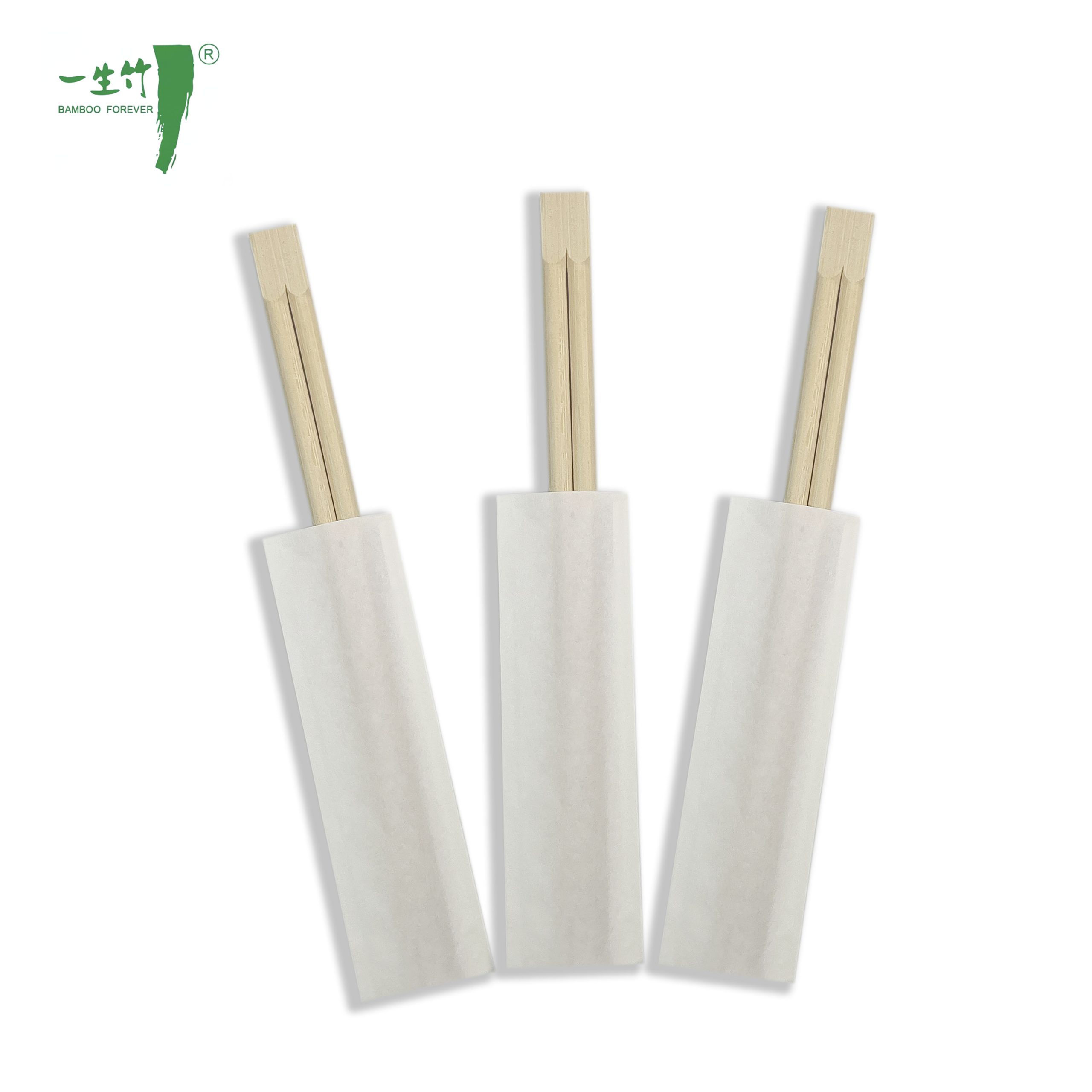 Einweg-Eßstäbchen mit Papierhülle