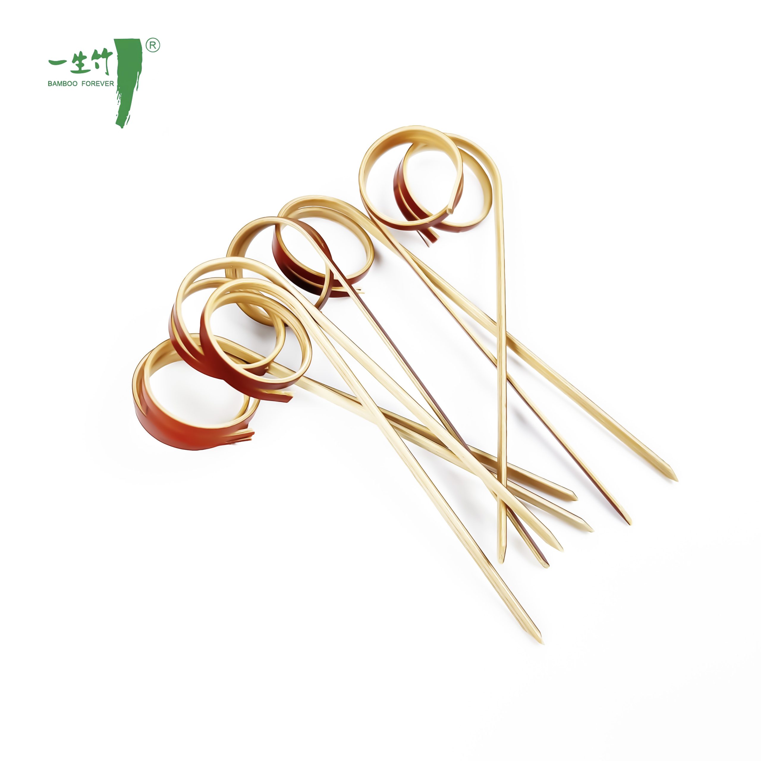 Farbige Bambus-Displayspitze für ansprechende Präsentationen