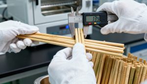 Bambus-Einwegessstäbchen mit Null-Splitter-Garantie durch ISO 9001 und BRC-zertifizierte Produktion